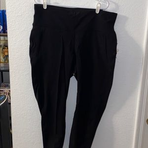 Black old navy street leggings